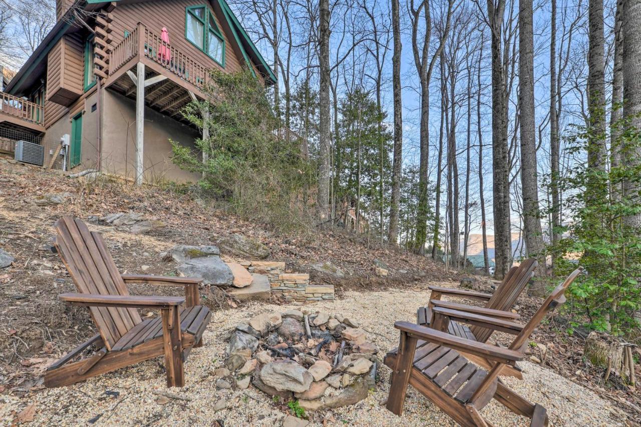 Cabin With Fire Pit 5 Mi To Cataloochee Skiing Villa Maggie Valley Exterior photo