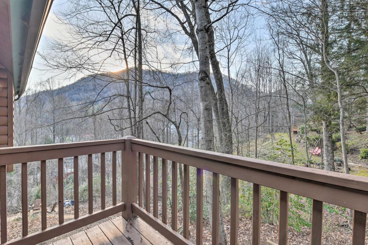 Cabin With Fire Pit 5 Mi To Cataloochee Skiing Villa Maggie Valley Exterior photo